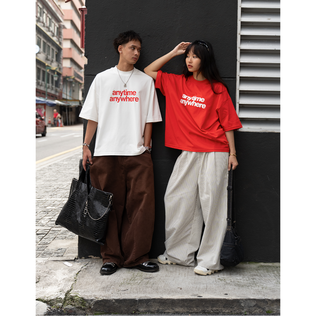A.A Anytime Anywhere Tee White
