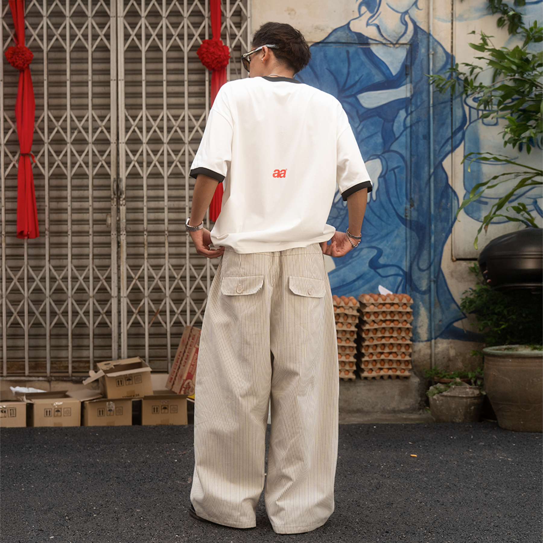A.A Euphoric Ringer Tee