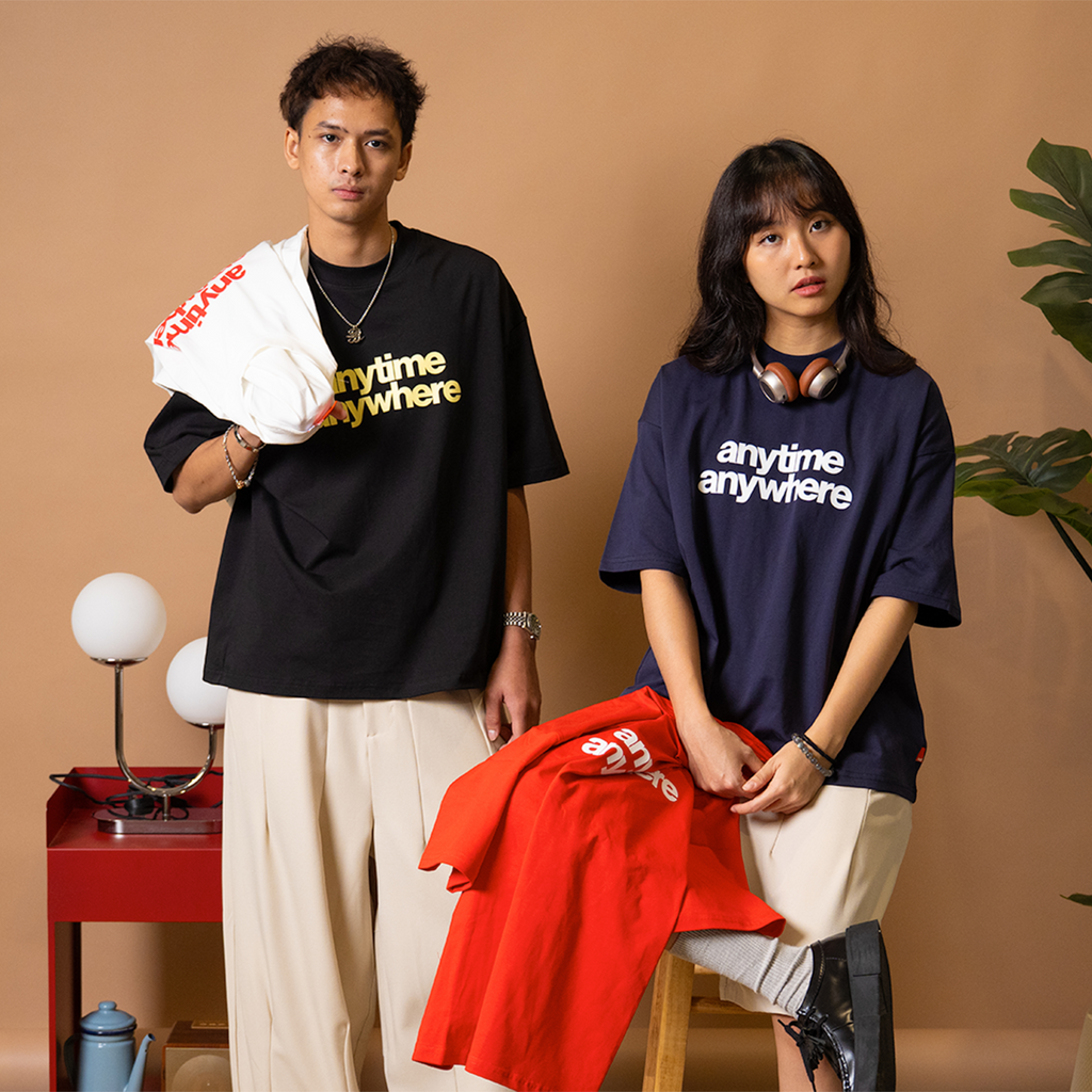 A.A Anytime Anywhere Tee Black