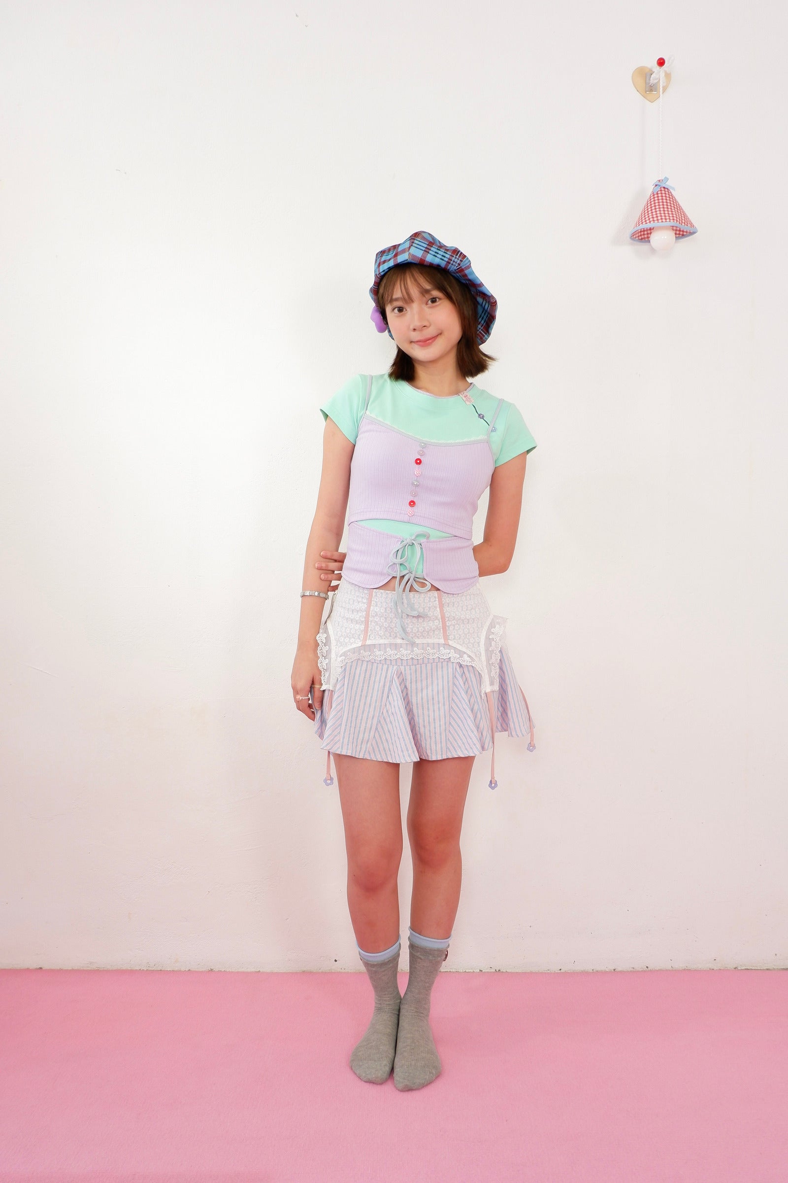 Double Scoop Camisole (Bubble Gum)