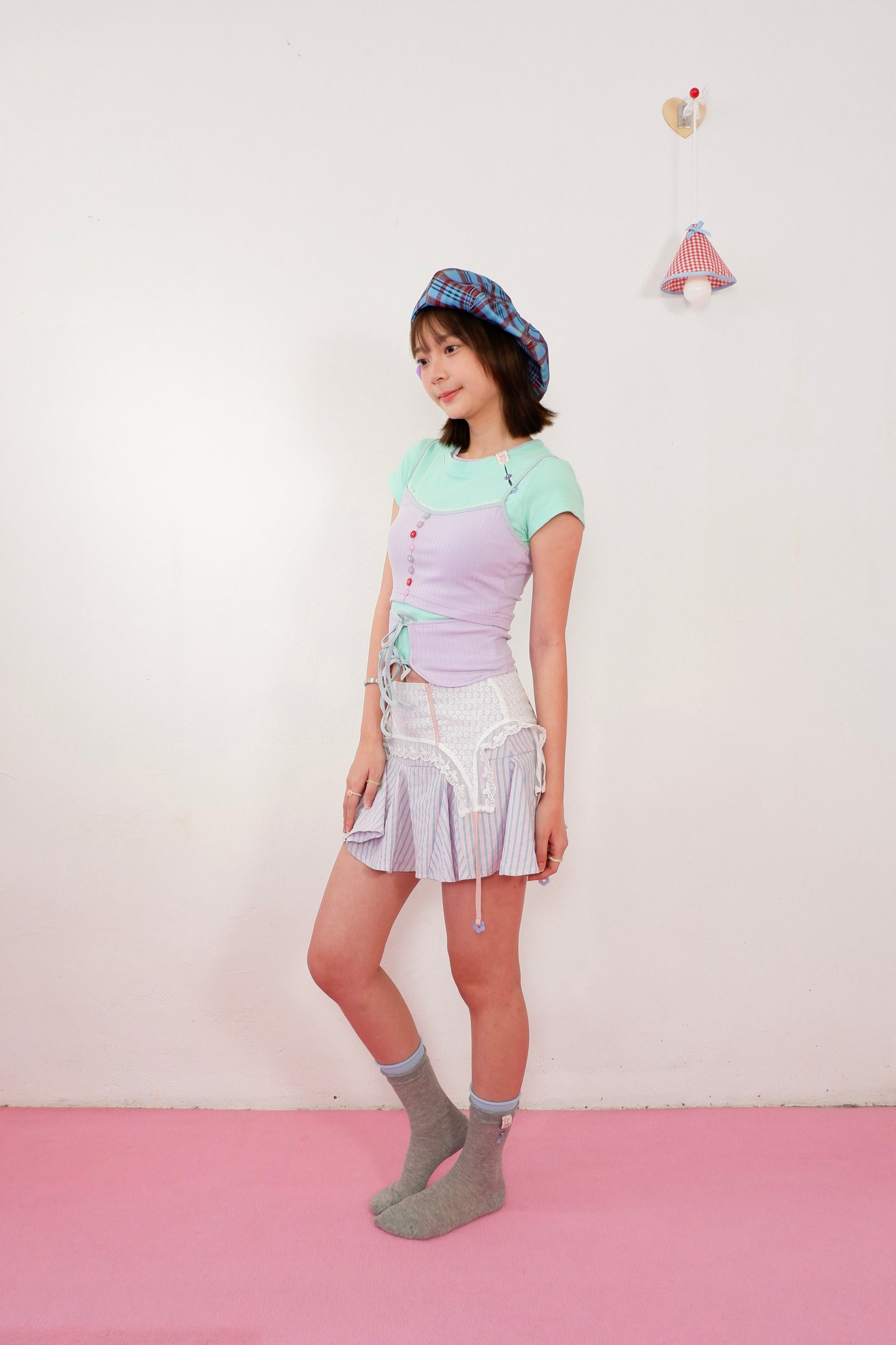 Double Scoop Camisole (Bubble Gum)