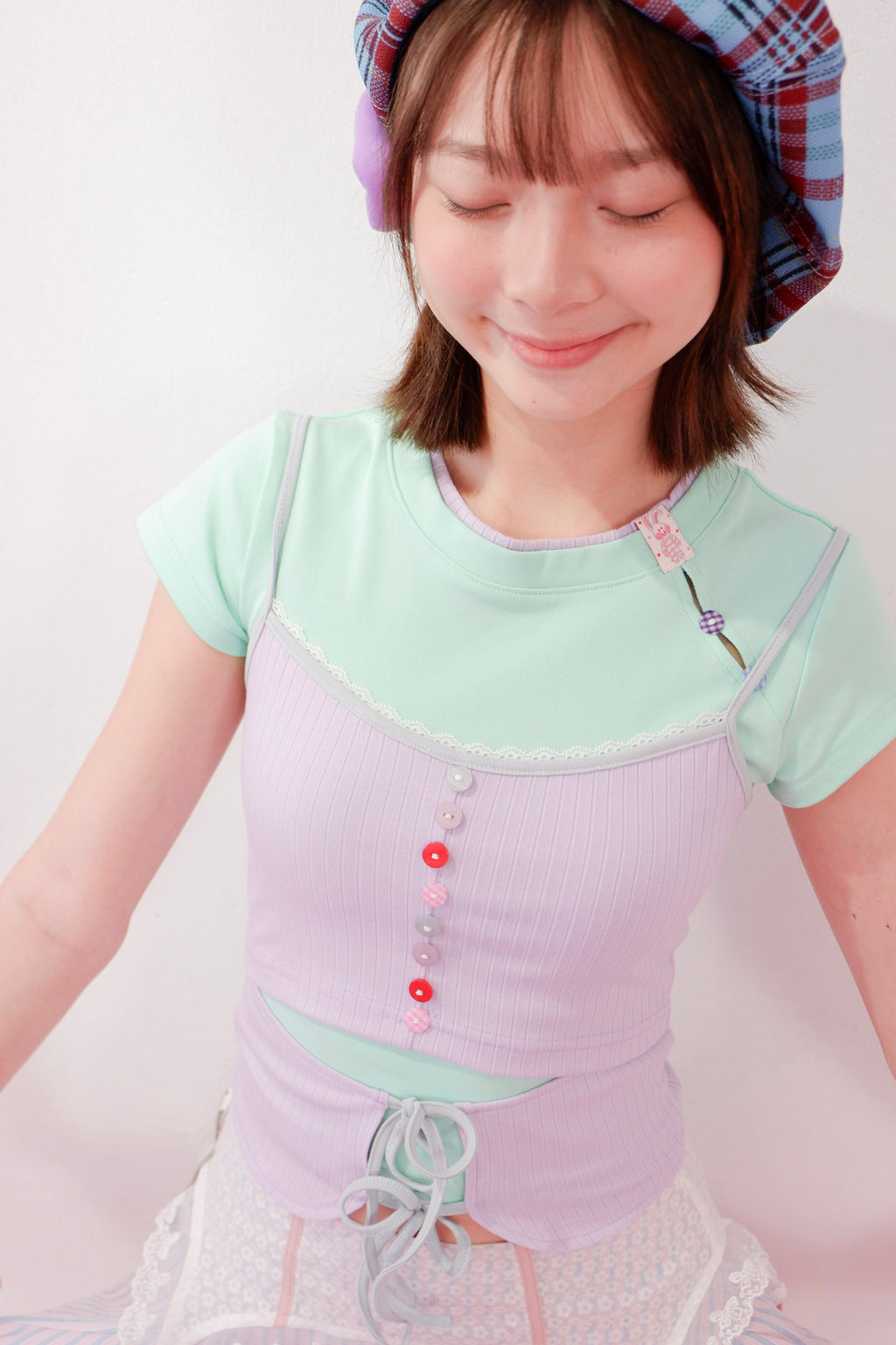 Double Scoop Camisole (Bubble Gum)