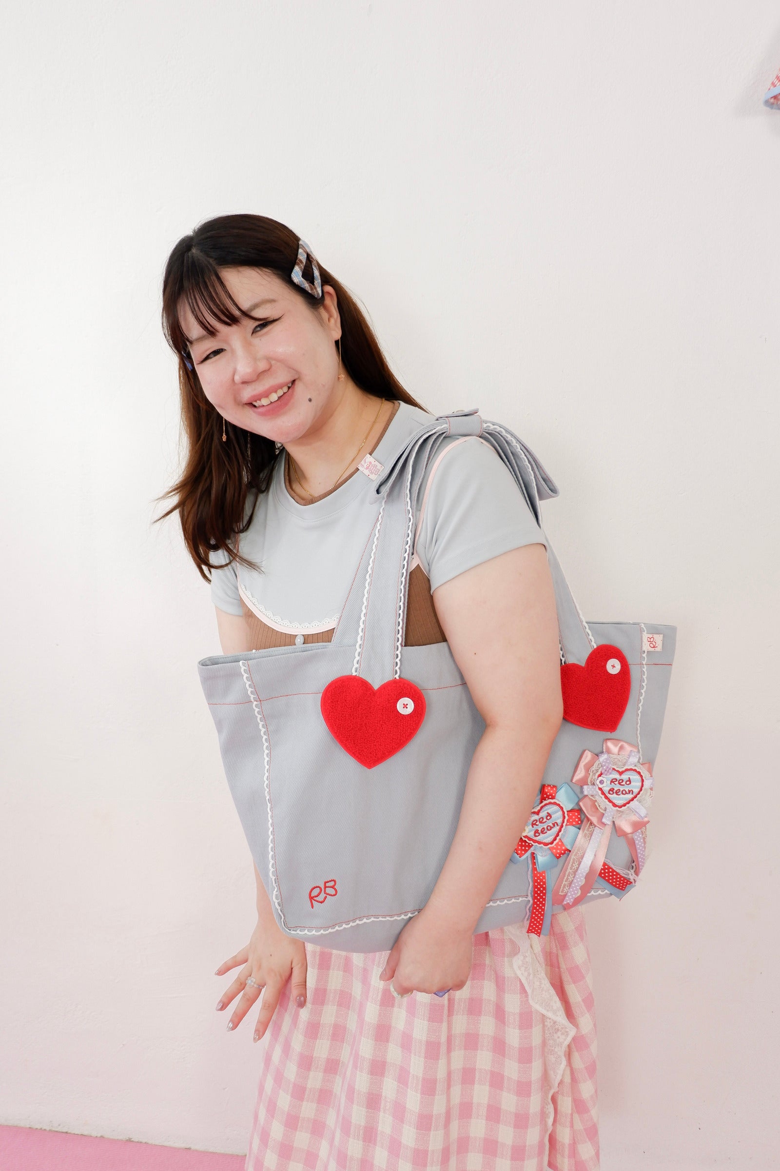 Cherry On Top Tote Bag (Blue)