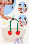 Cherry On Top Tote Bag (Cream)