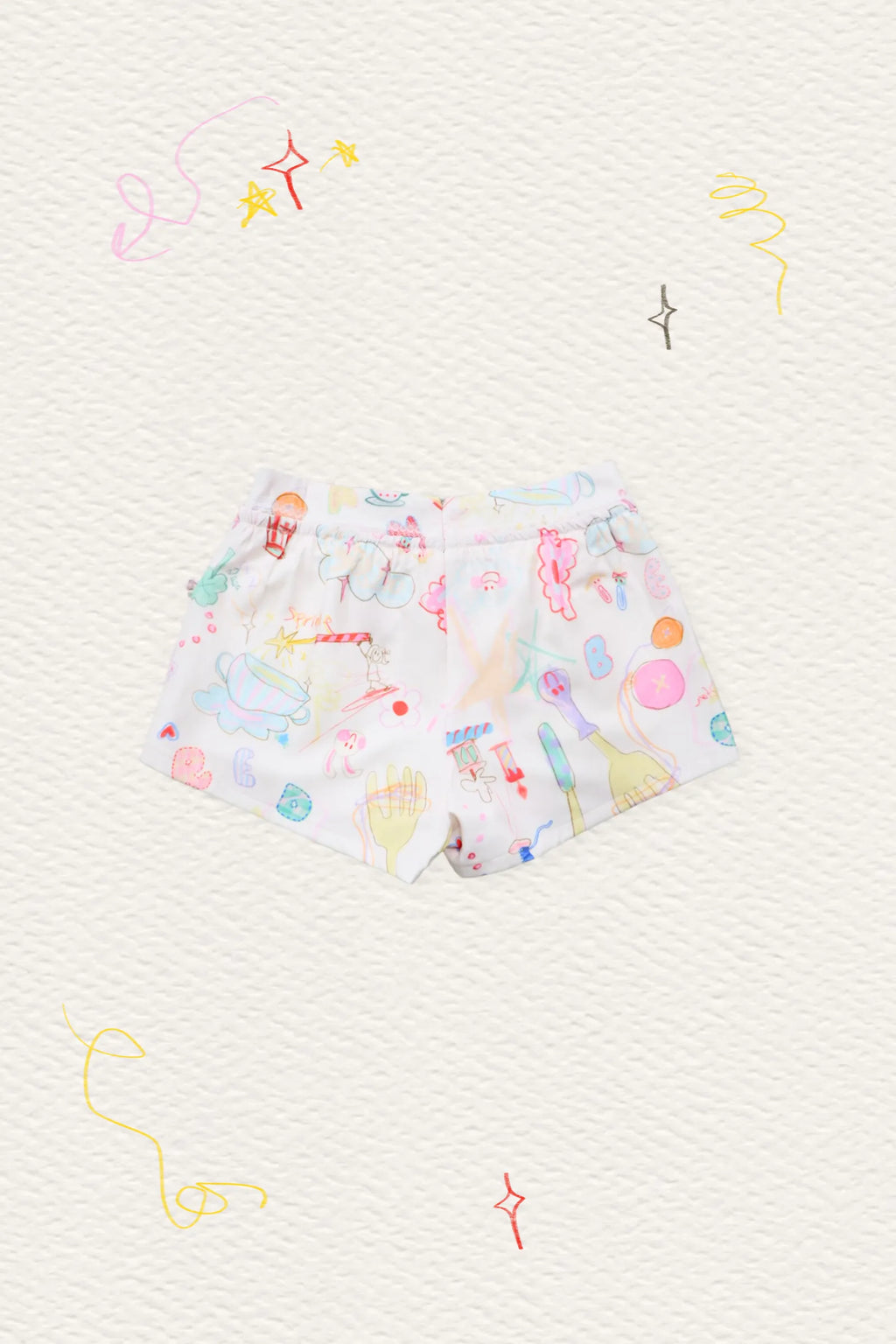 Dear Days Detachable Skorts (Red)