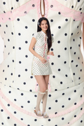 Sweetheart Cheongsam Top (White)