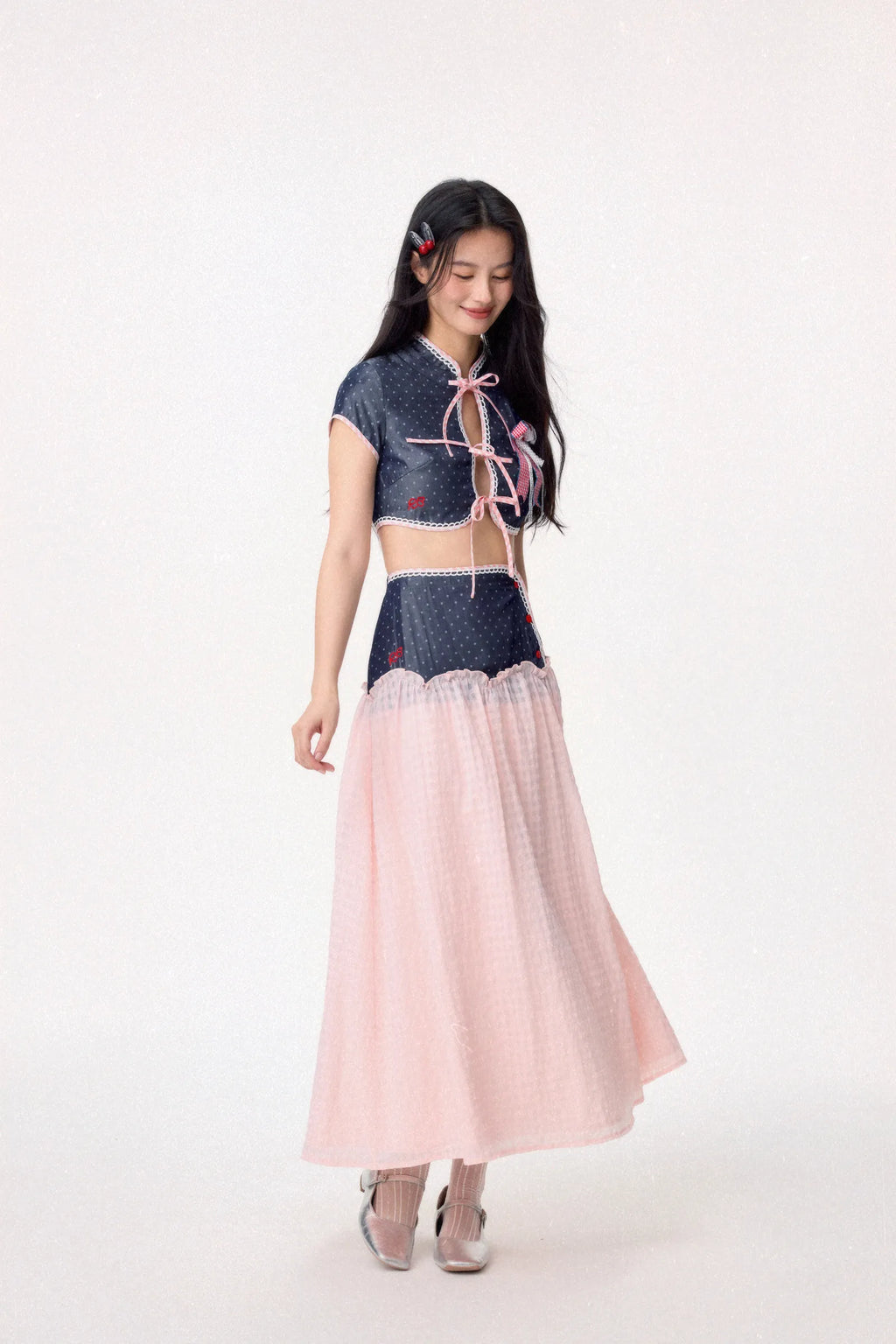 Dear Days Maxi Skirt (Navy)
