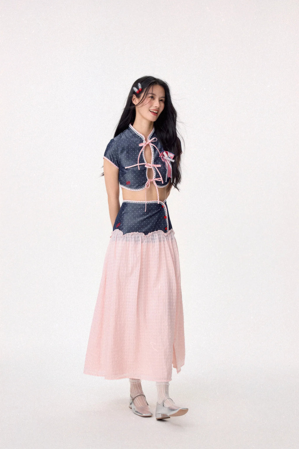Dear Days Maxi Skirt (Navy)