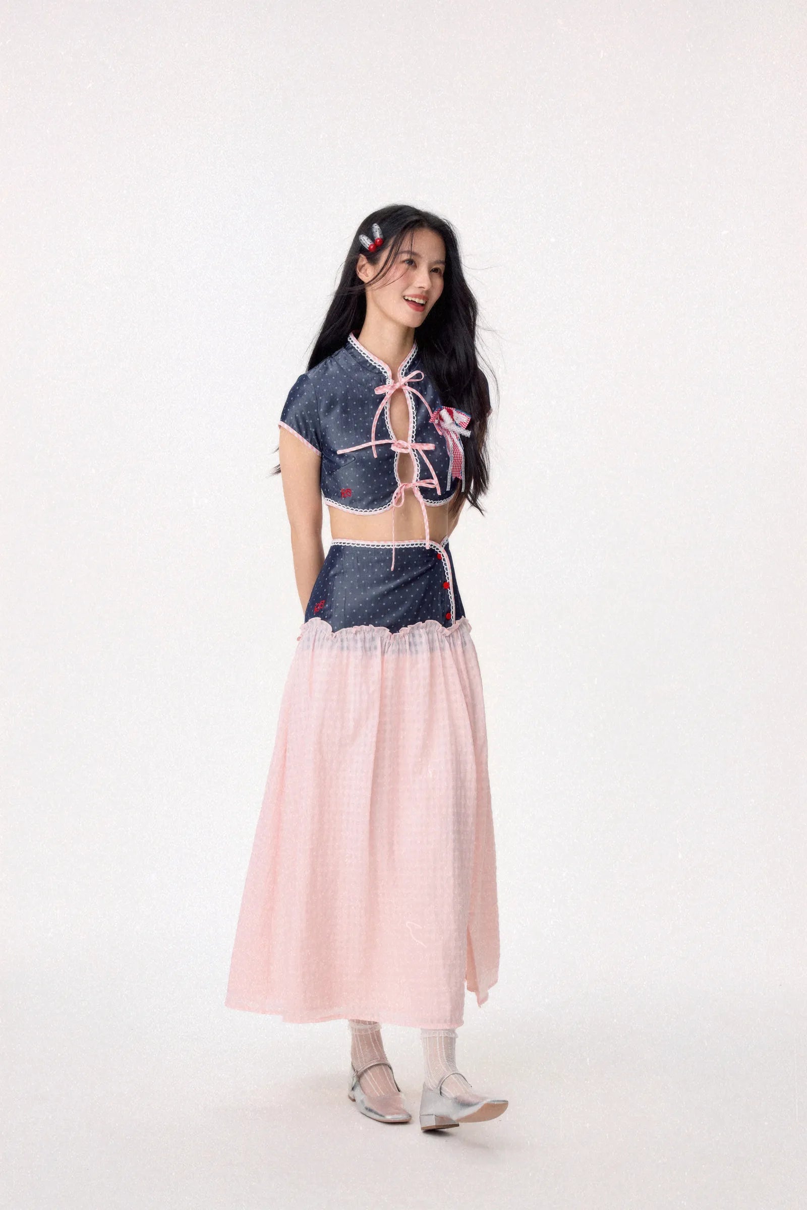 Dear Days Maxi Skirt (Navy)