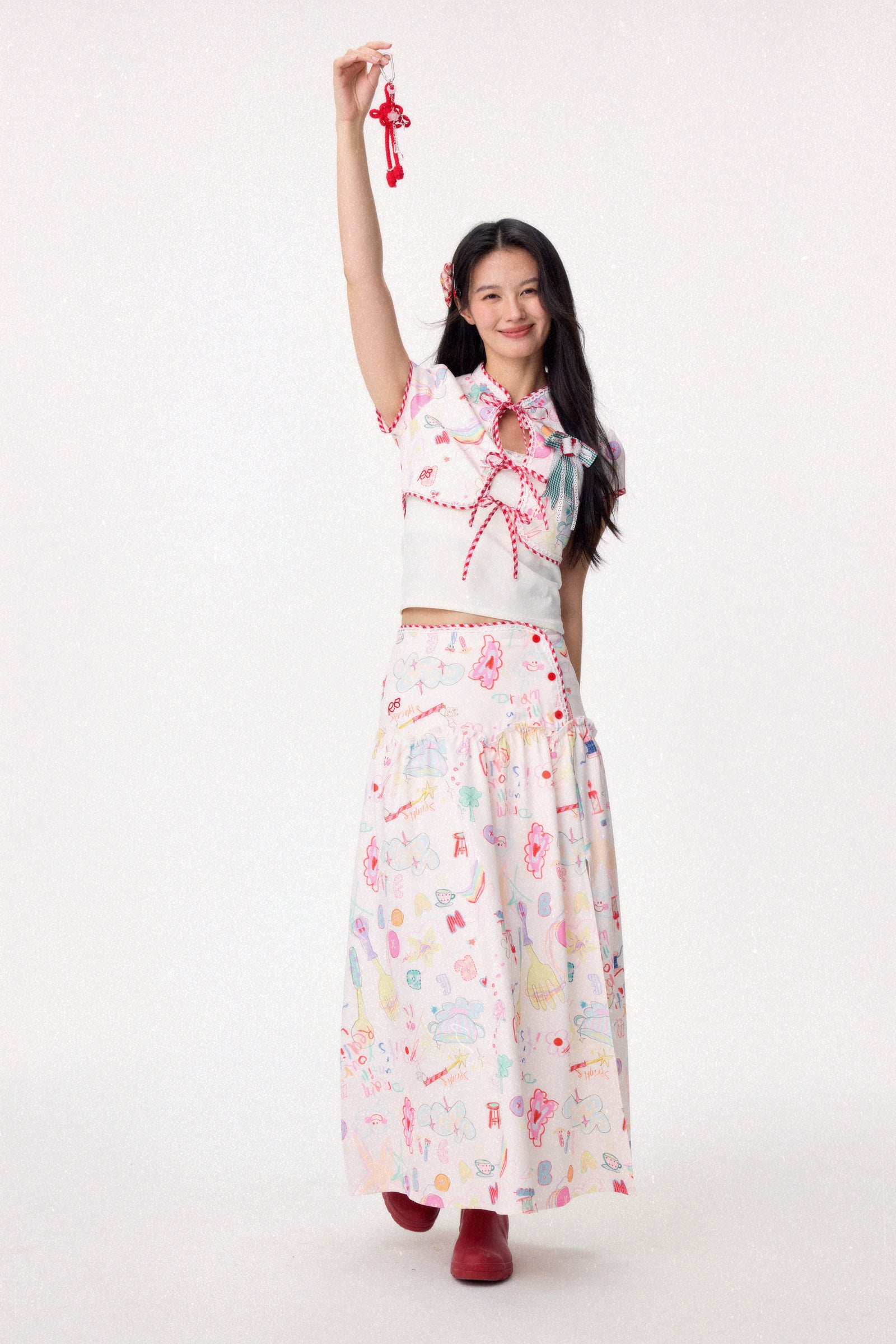 Dear Days Maxi Skirt (Cream)