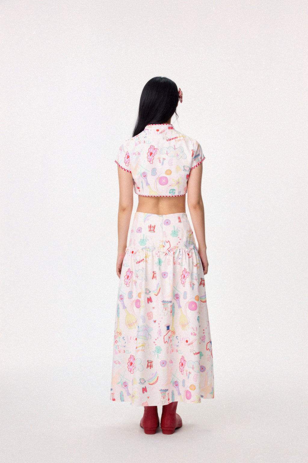 Dear Days Maxi Skirt (Cream)