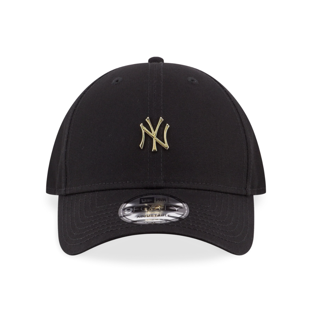NEW ERA 940 MLB MATEL BADGE S GLD NEYYAN BLACK