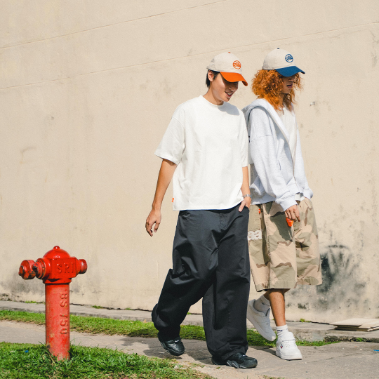 A.A Black Baggy Pants