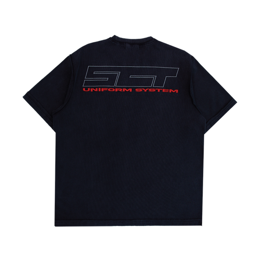Uniform System T-Shirt Black