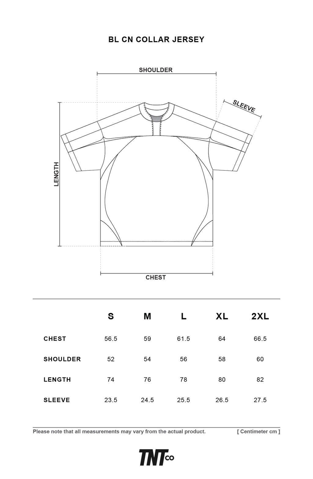 BL CN Collar Jersey (Black)