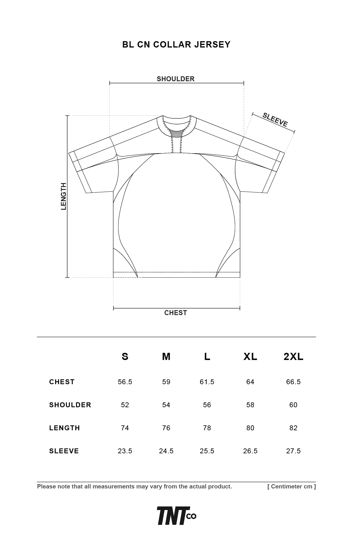 BL CN Collar Jersey (Black)