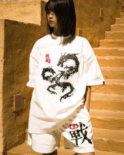 WARRIOR ESSENTIAL WHITE TEE