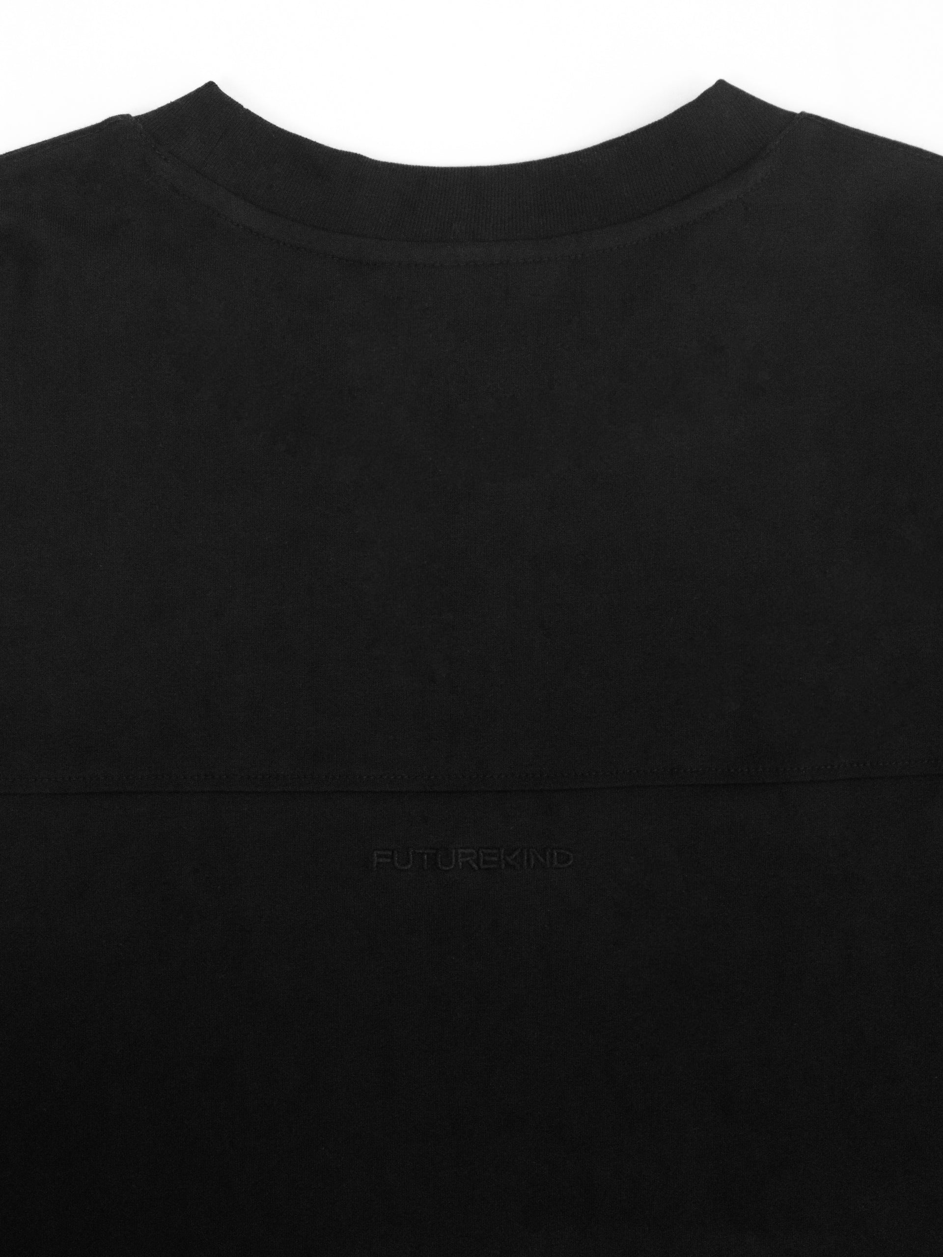Structural Seam Tee Black