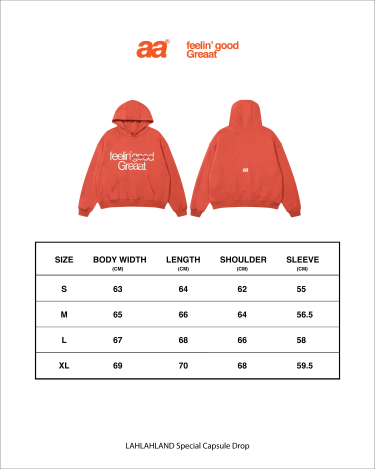 A.A Feelin’ Greaat Hoodie - Burnt Orange