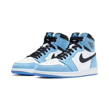 Jordan 1 Retro High White University Blue Black (GS)