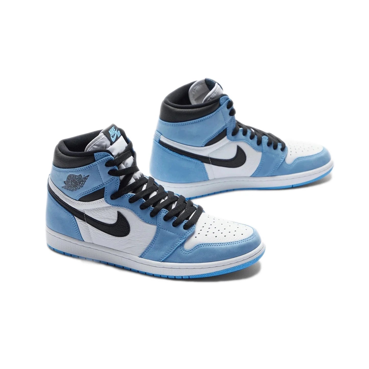 Jordan 1 Retro High White University Blue Black (GS)