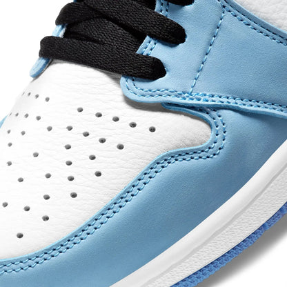 Jordan 1 Retro High White University Blue Black (GS)