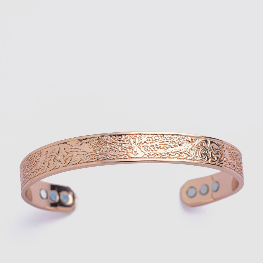 Copper Healing Bangle Bunny