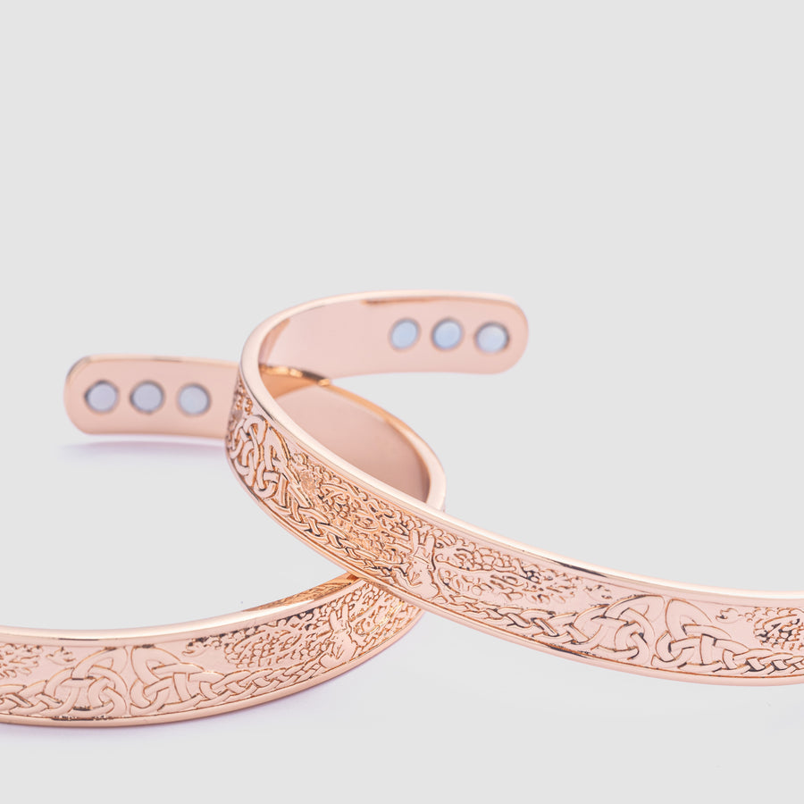 Copper Healing Bangle Bunny