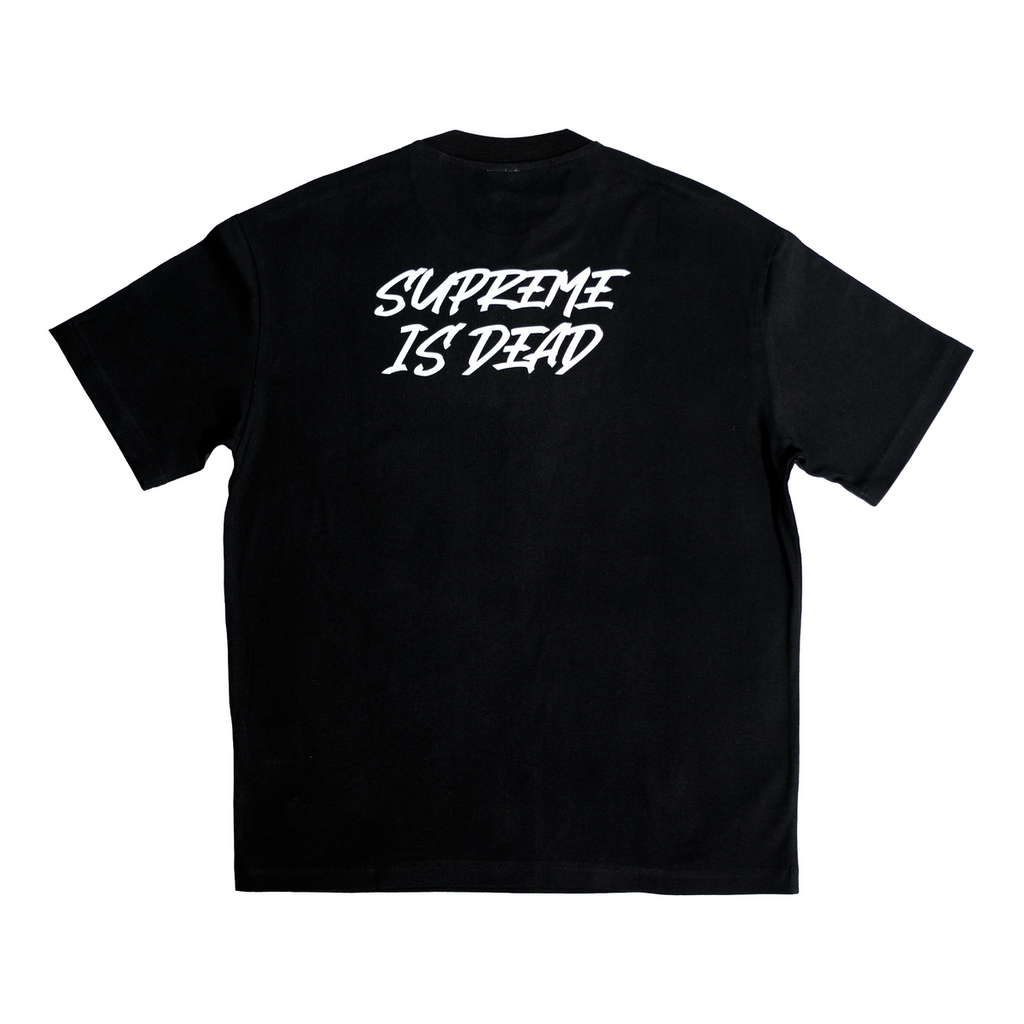 "RED FURY" Not Sup Tee | Black