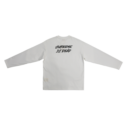 "FLASH" Not Sup L/S Tee | White