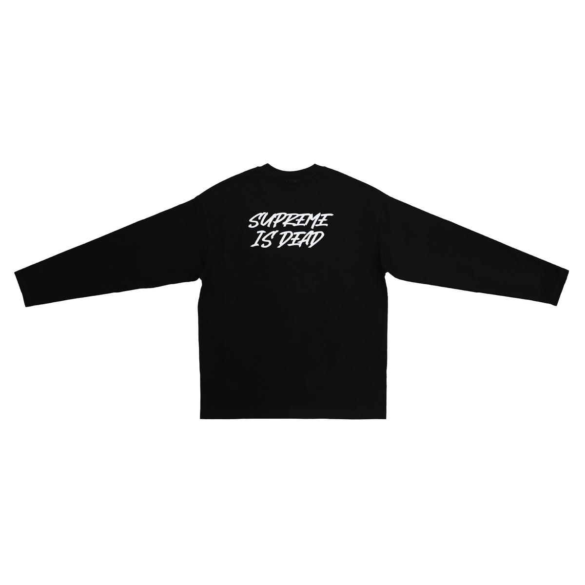 "FLASH" Not Sup L/S Tee | Black