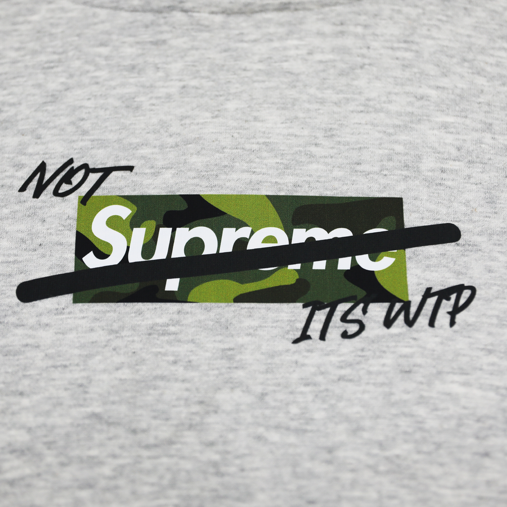 "VOLT" Not Sup Hoodie | Gray