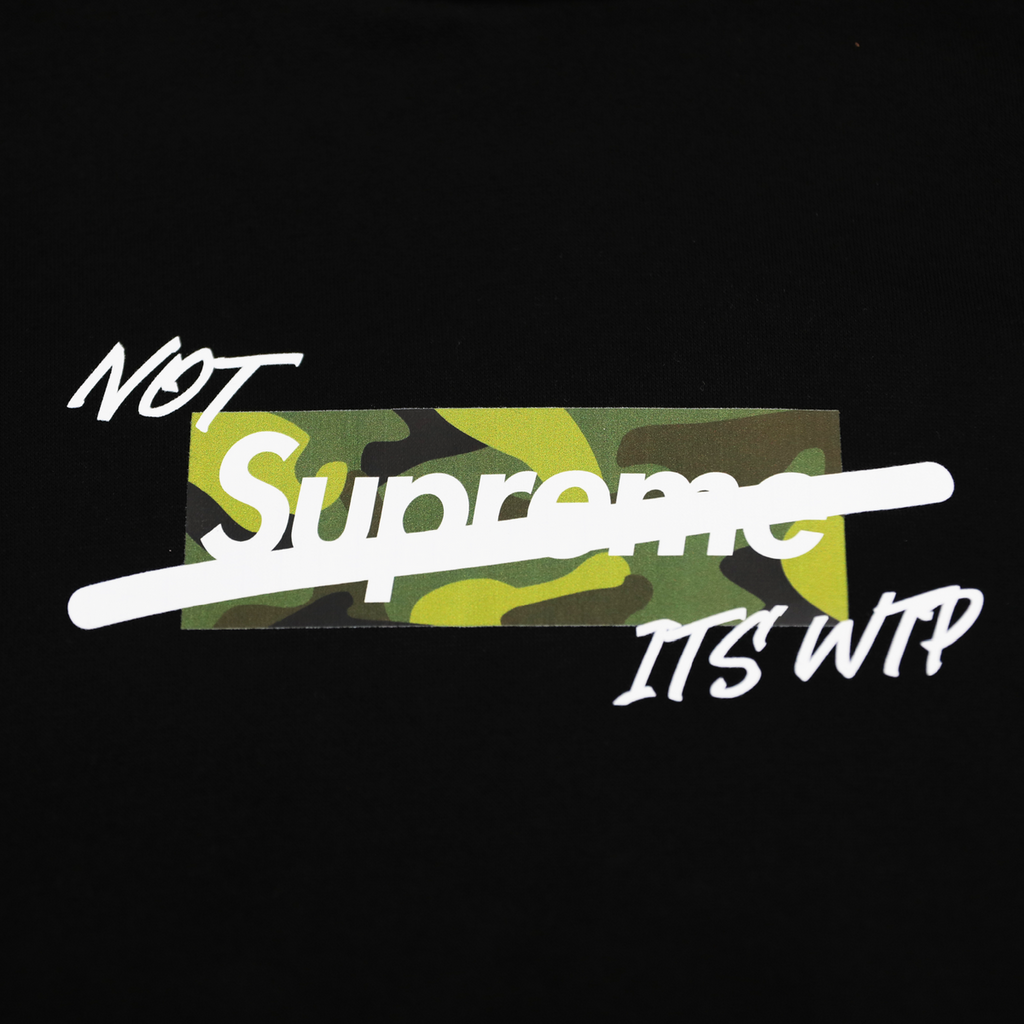 "VOLT" Not Sup Hoodie | Black