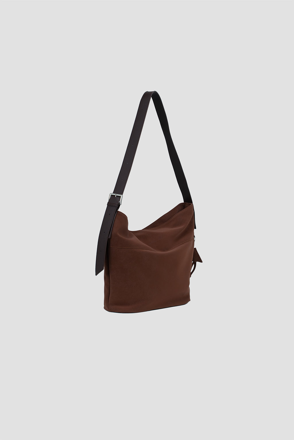 Small Soft Snow Leather Bag (Brown)