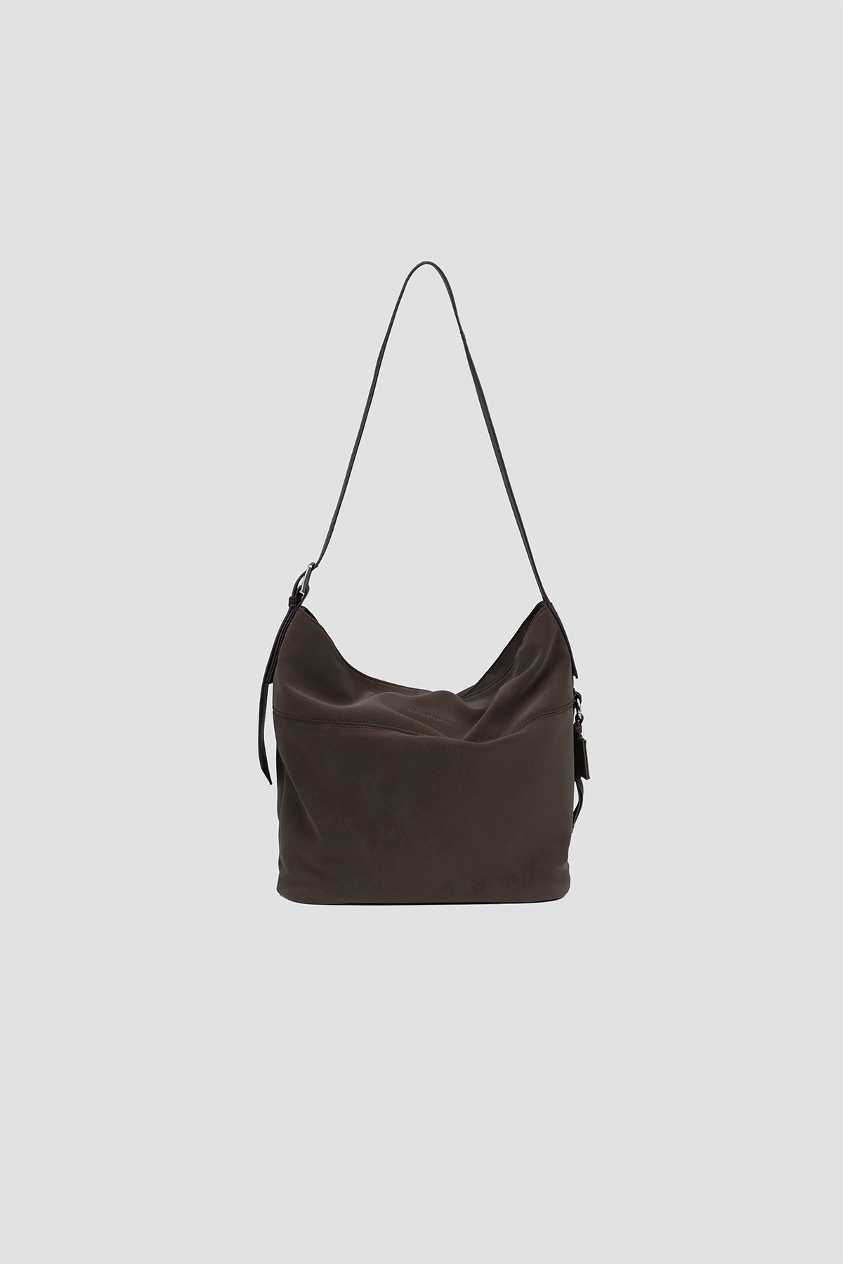 Small Soft Snow Leather Bag (Espresso)