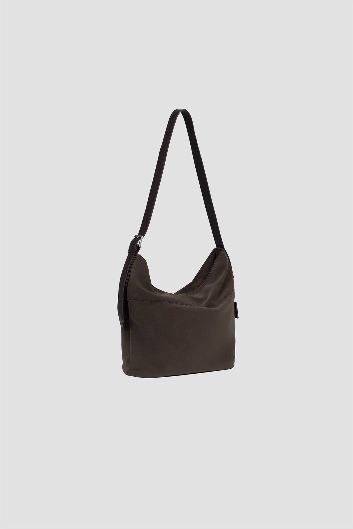 Small Soft Snow Leather Bag (Espresso)