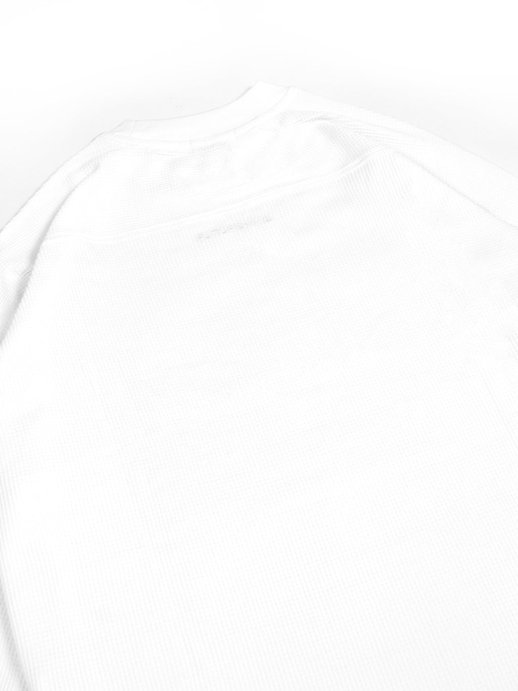 Waffle Structural Long Sleeve White