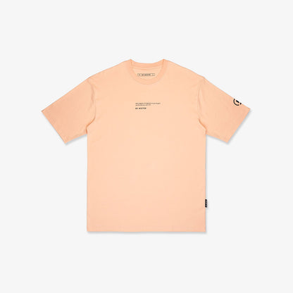 Balloon Duck Oversized Tee - Salmon Pink