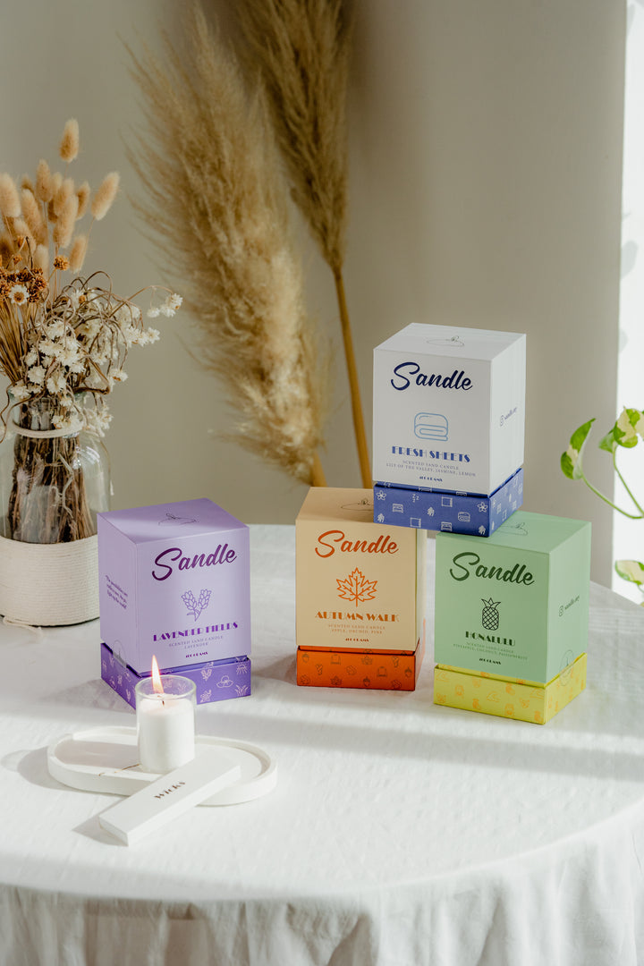 Fresh Sheets Sand Candle