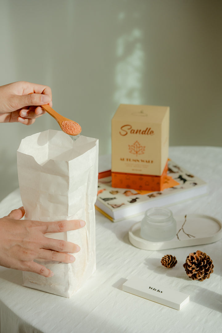 Autumn Walk Sand Candle