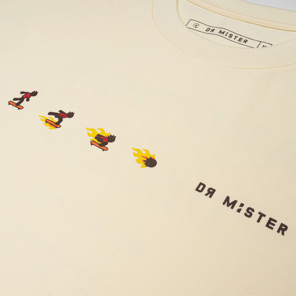 Blaze Broad Tee (Past) – Cream Yellow