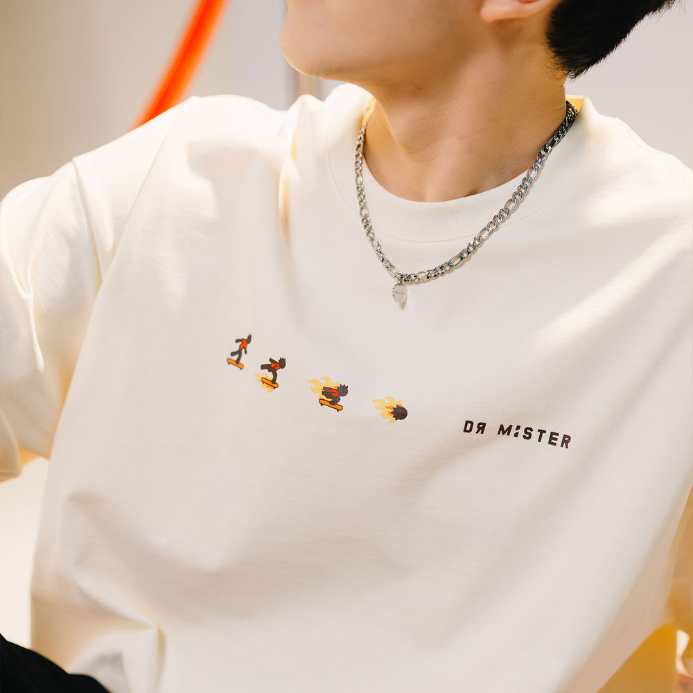 Blaze Broad Tee (Past) – Cream Yellow