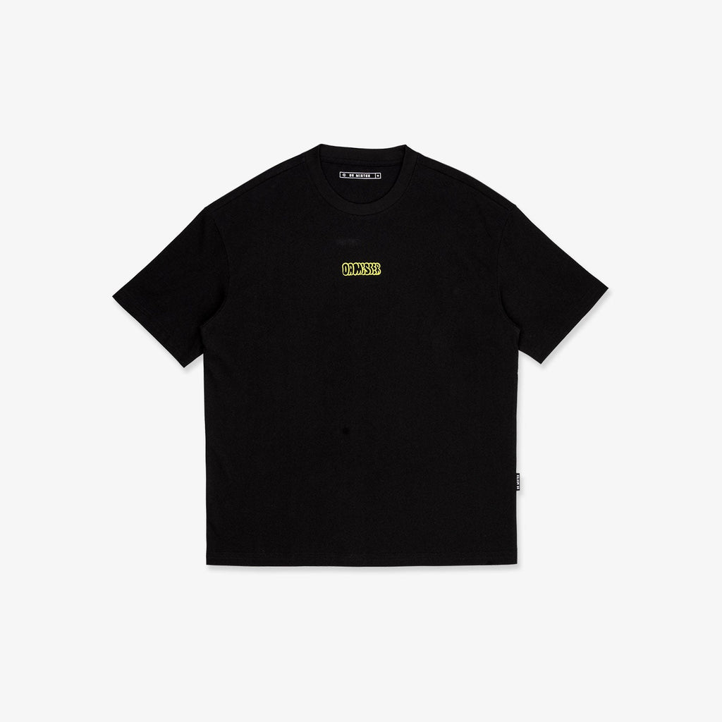 Blown Logo Broad Tee - Black
