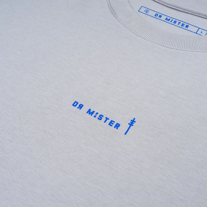 Bones Broad Tee - Light Grey