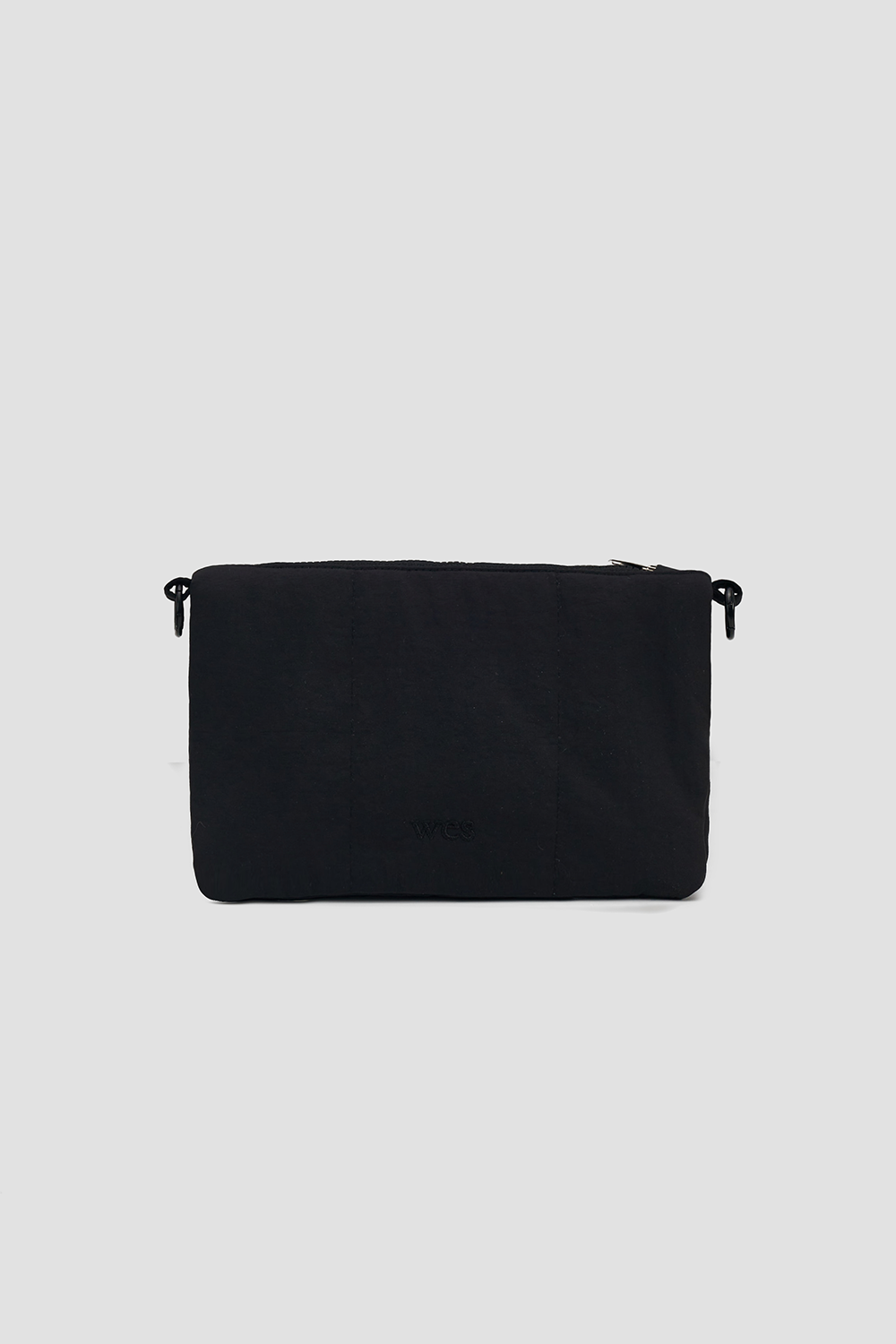 Small Nylon Cushion Pouch (Black)