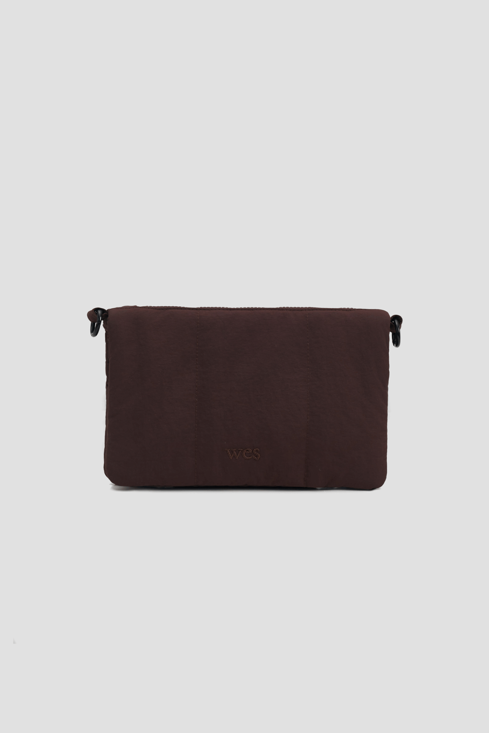 Small Nylon Cushion Pouch (Brown)