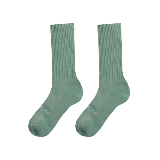 C47 Sea Green - Crew Length