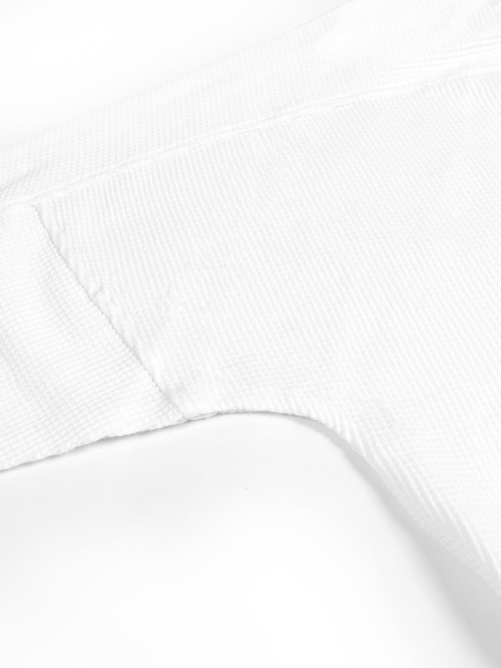 Waffle Structural Long Sleeve White