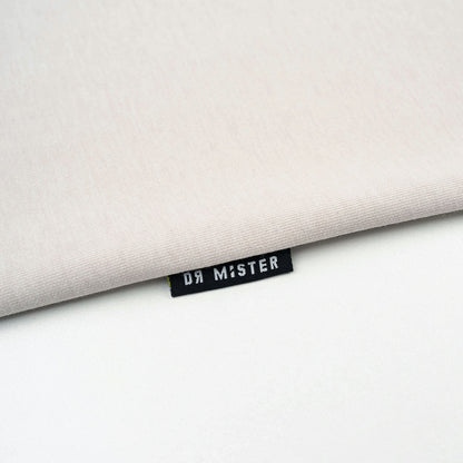 Campus Broad Tee - Bone Beige
