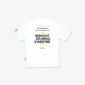Caution Oversized Tee - White